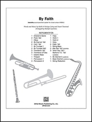 By Faith Instrumental Parts choral sheet music cover Thumbnail